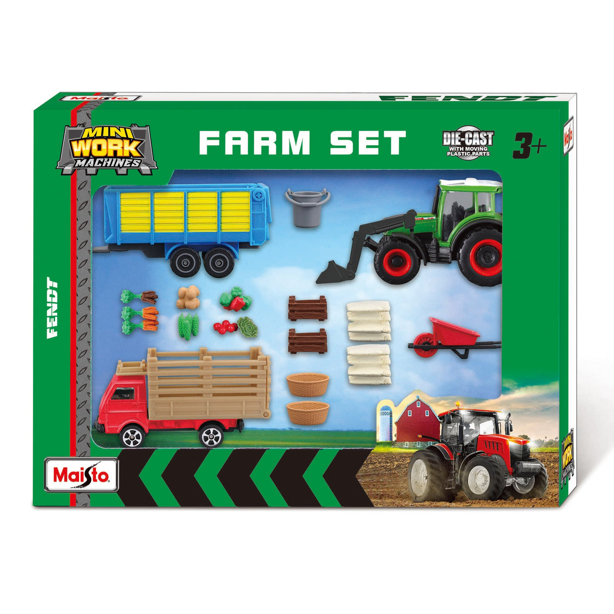 MINIATURE FARM TOYS - FENDT FARM BOX