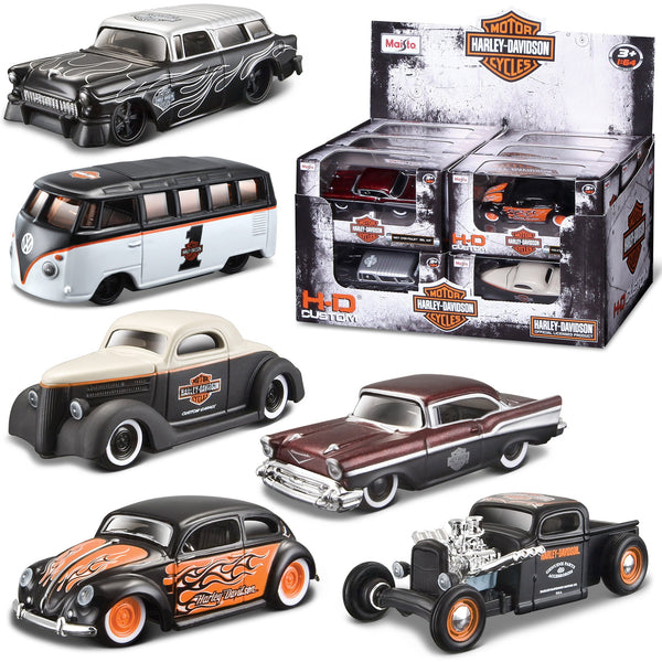 DISTRIBUTEUR DE MODÈLES HARLEY DAVIDSON 1:64