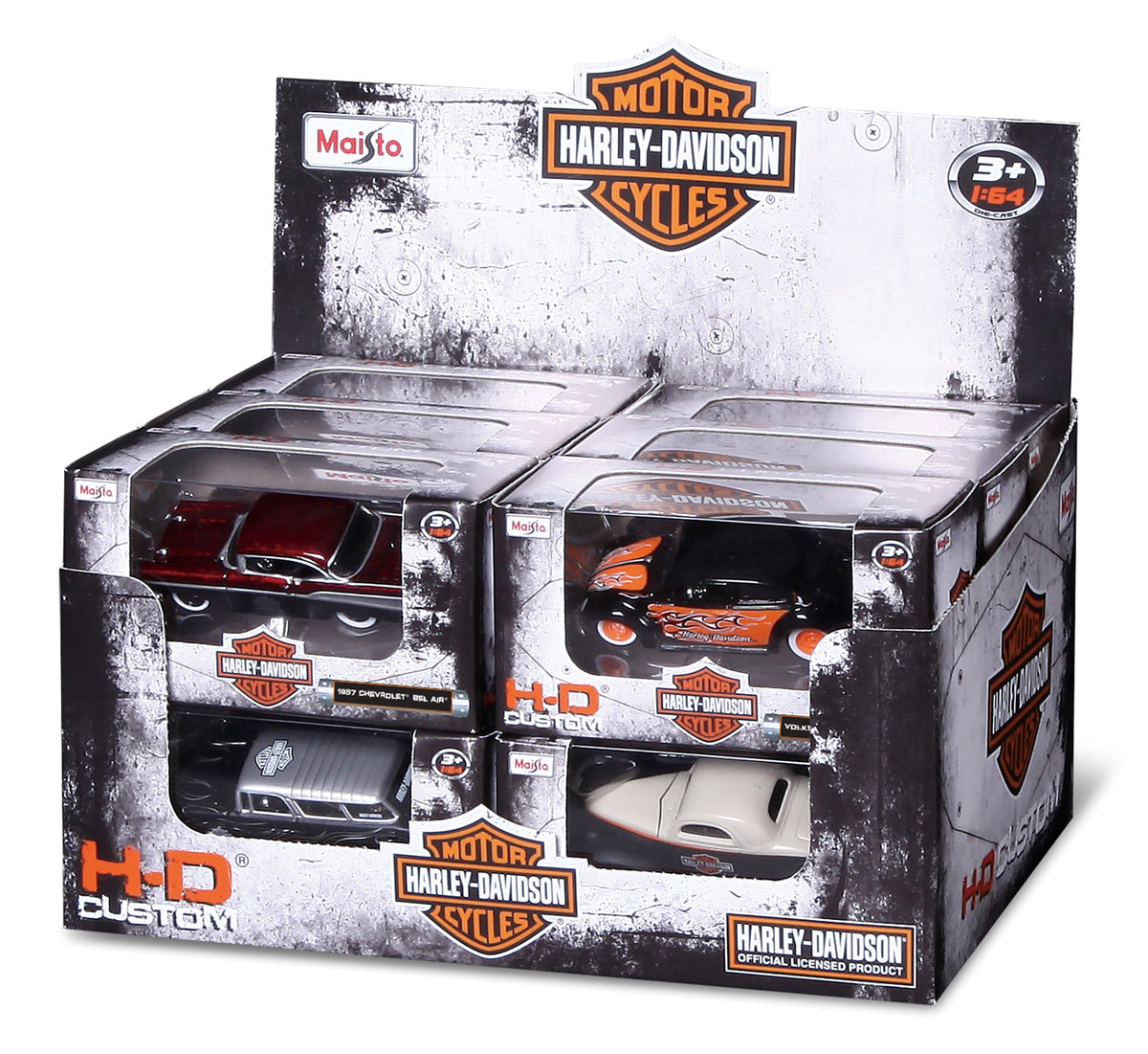 HARLEY DAVIDSON 1:64 SCALE MODEL DISTRIBUTOR