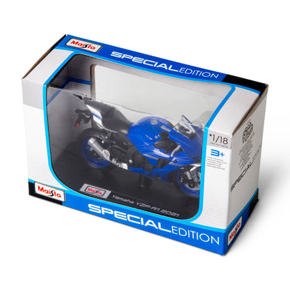 1:18 2021 YAMAHA YZF-R1 MOTORCYCLE