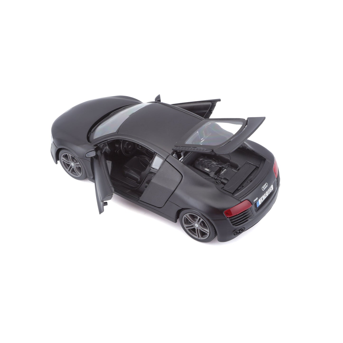 1:24 DULL BLACK AUDI R8