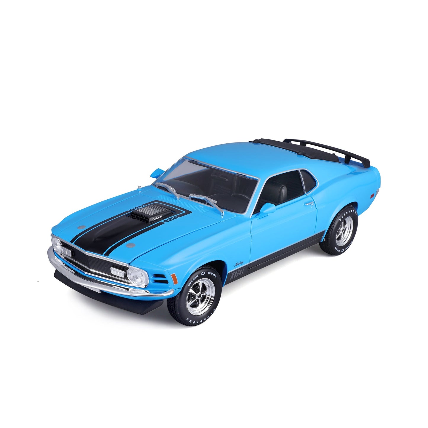 1:18 FORD MUSTANG MACH 1 1970 - BLEU