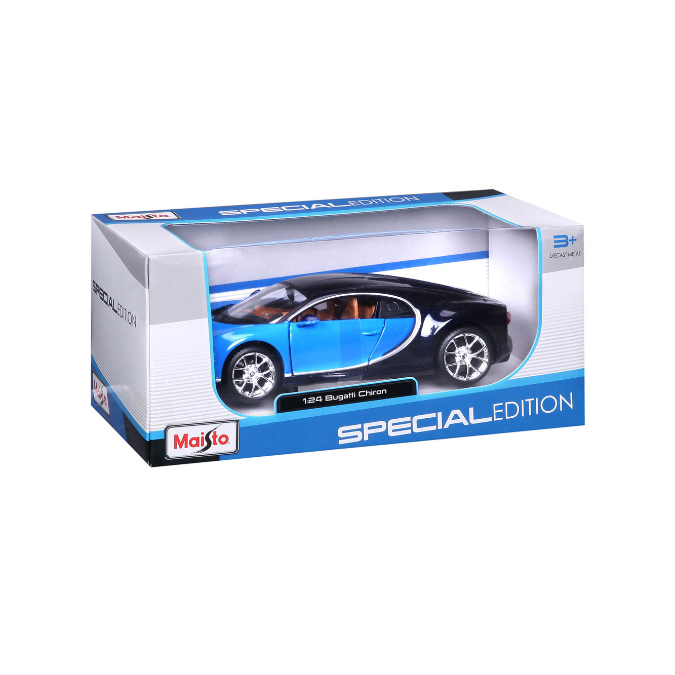 1:24 BUGATTI CHIRON BLEU