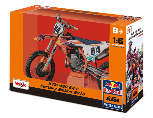 1:6 MOTO RED BULL KTM SUPERCROSS SX450 2018 #84