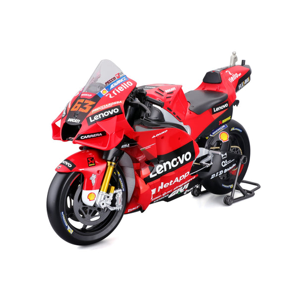 MOTO 1:6 2022 DUCATI LENOVO (#63 BAGNAIA)