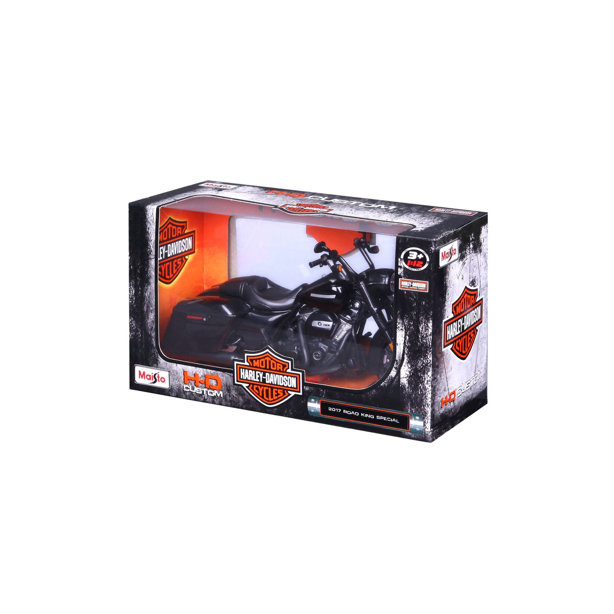 1:12 HARLEY DAVIDSON 2017 ROAD KING SPECIAL