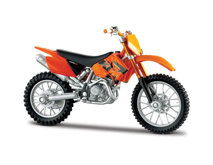 KTM 525SX MOTORBIKE 1:18 - 18 PIECES DISPLAY BOX