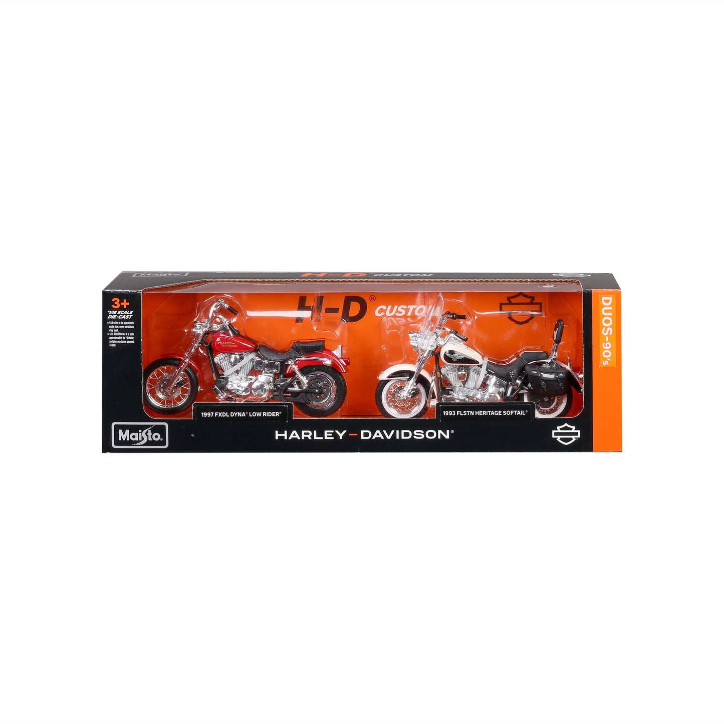1:18 HARLEY DAVIDSON DECADE DUOS 12PC ASSORTMENT