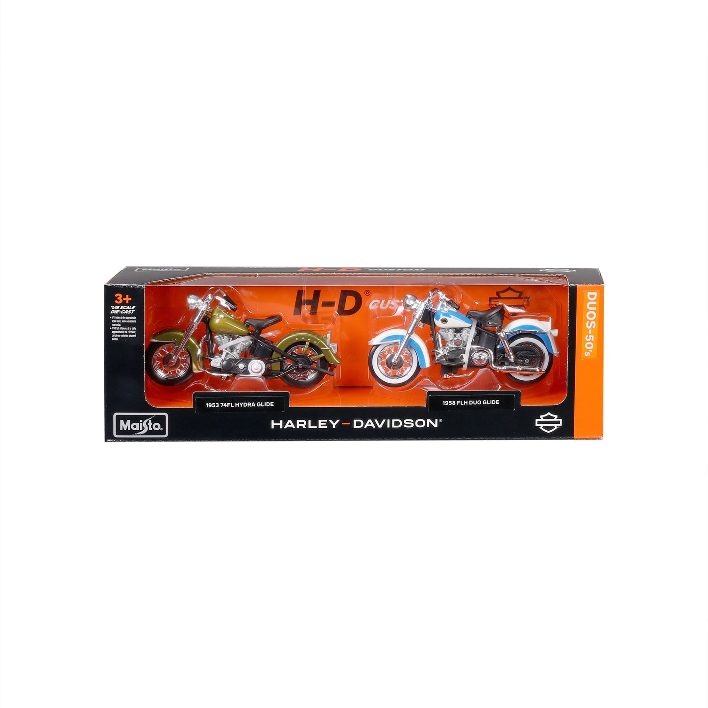 1:18 HARLEY DAVIDSON DECADE DUOS 12PC ASSORTMENT