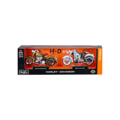 1:18 HARLEY DAVIDSON DECADE DUOS 12PC ASSORTMENT