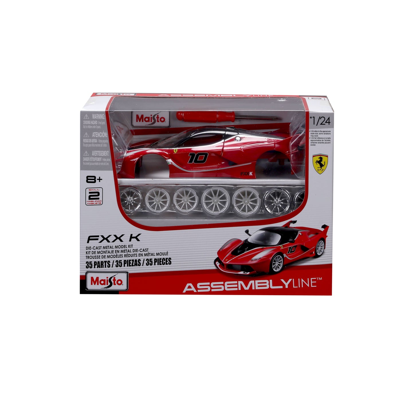 KIT FERRARI FXX-K 1:24