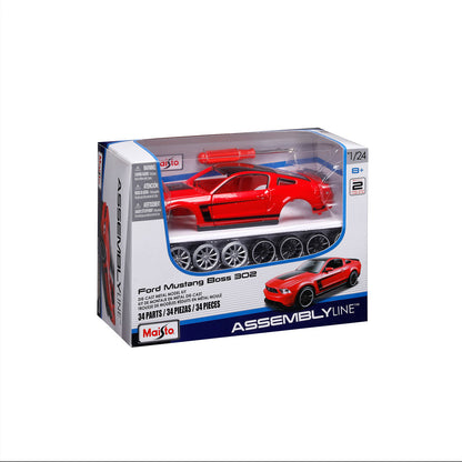 FORD MUSTANG BOSS 302 KIT 1:24