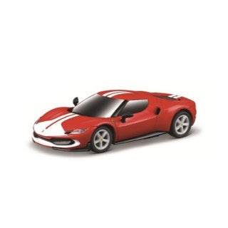1:41 MINI METAL DIE-CAST BLUETOOTH RC FERRARI 296 GTB WINDOW BOX