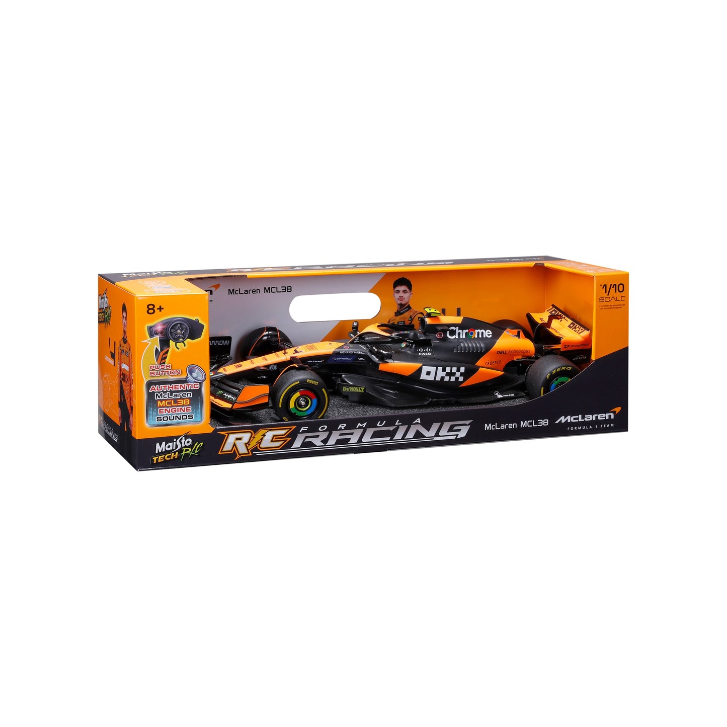 1:10 PREMIUM RC F1 MCLAREN MCL38 NORRIS 2.4GHZ