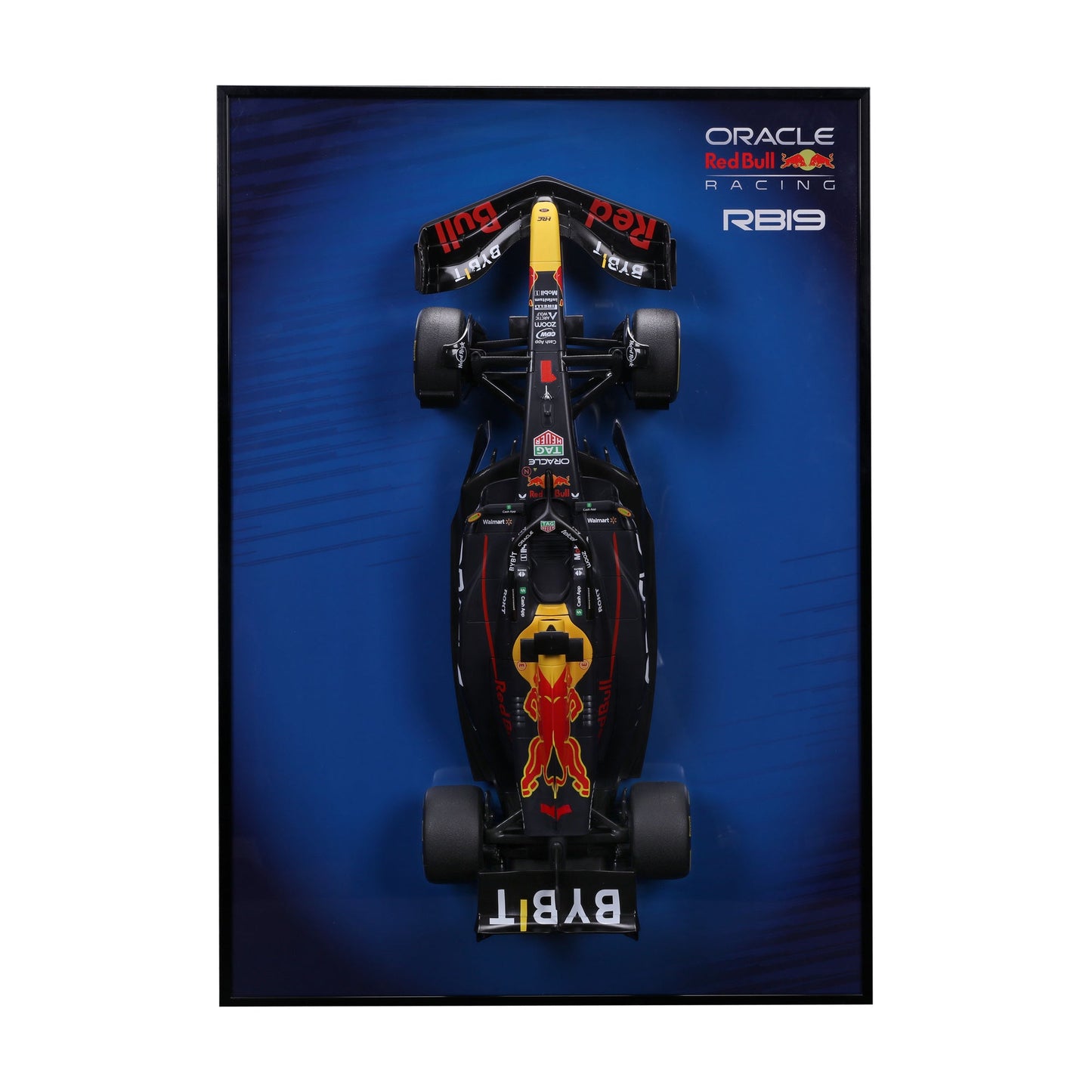 Cadre photo RED BULL RACING RB19 2023 VERSTAPPEN 1:10 RC F1