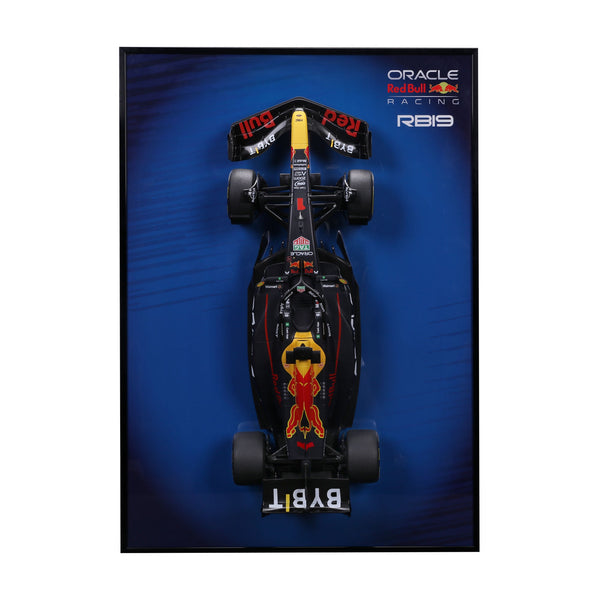 Cadre photo RED BULL RACING RB19 2023 VERSTAPPEN 1:10 RC F1