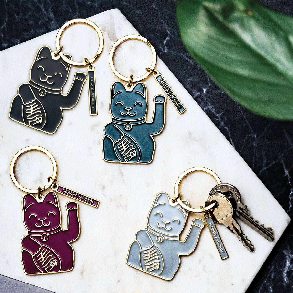 Lucky Green Chat Key Coat