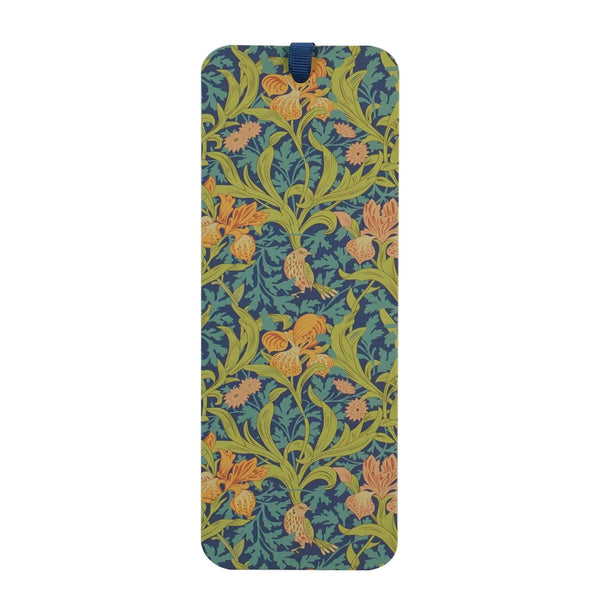 Marque-page papier William Morris - ACS John H. Dearle Iris