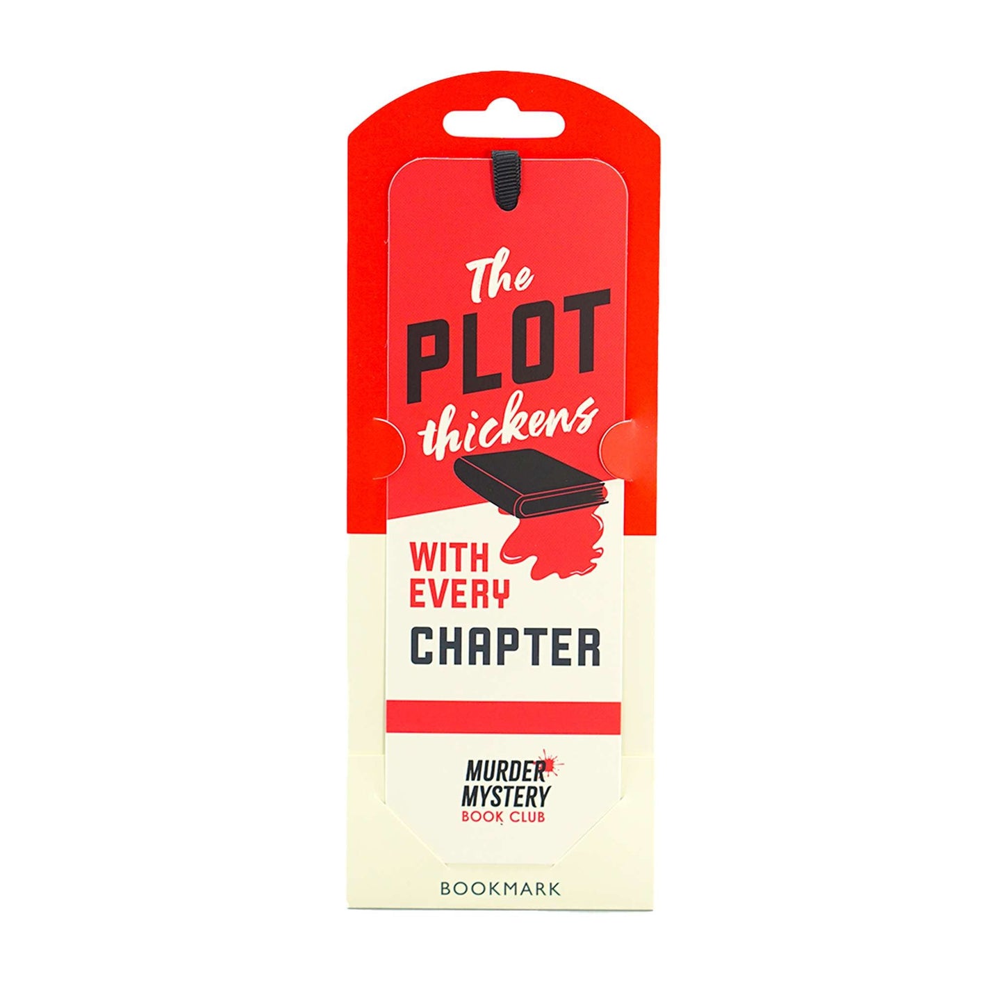 Marque-page papier Murder Mystery Club