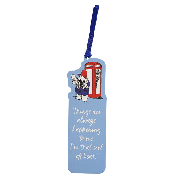 Paddington Phone Box Die-Cut Paper Bookmark