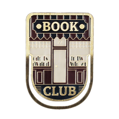 Marque-page en métal Pulteney Press - Book Club