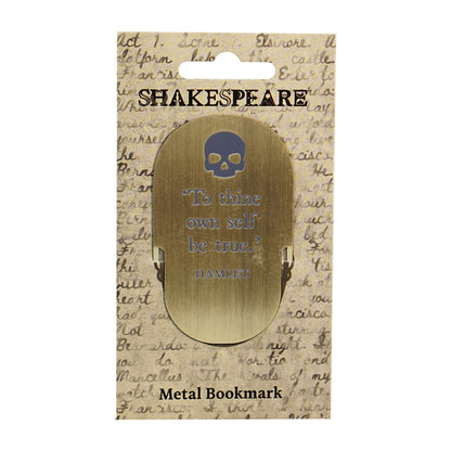 Marque-page en métal Shakespeare - Hamlet