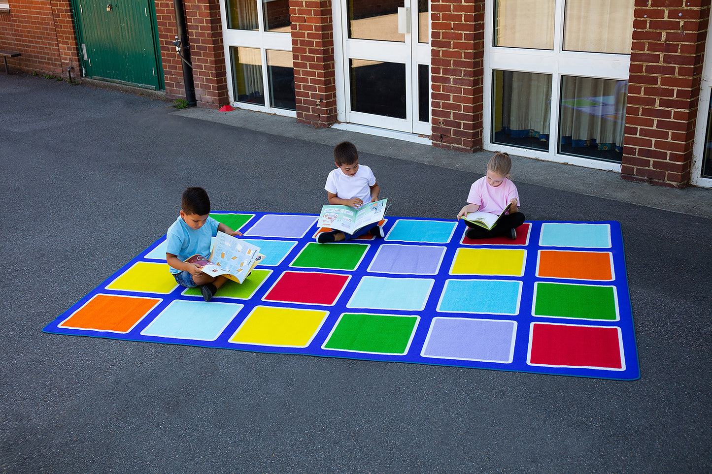 Rainbow™ Rectangle Placement Outdoor Mat 3x2m
