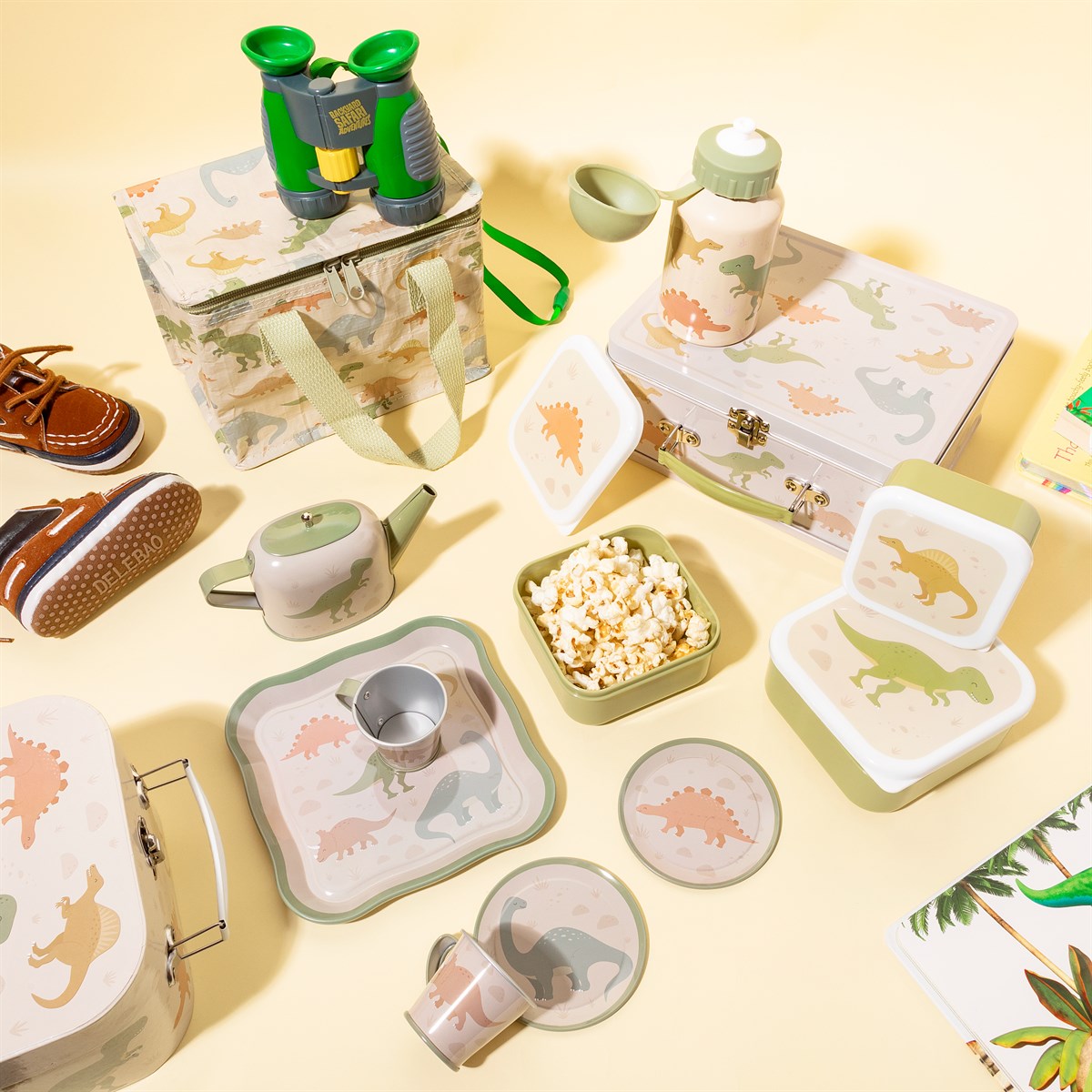 Dinosaur Desert Snack Boxes - 3-Pack