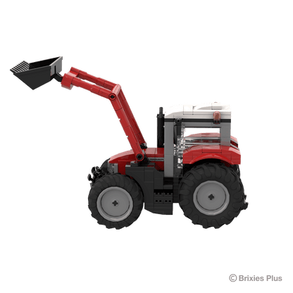 BRIXIES Plus Massey 5S mit Frontlader - 1:32