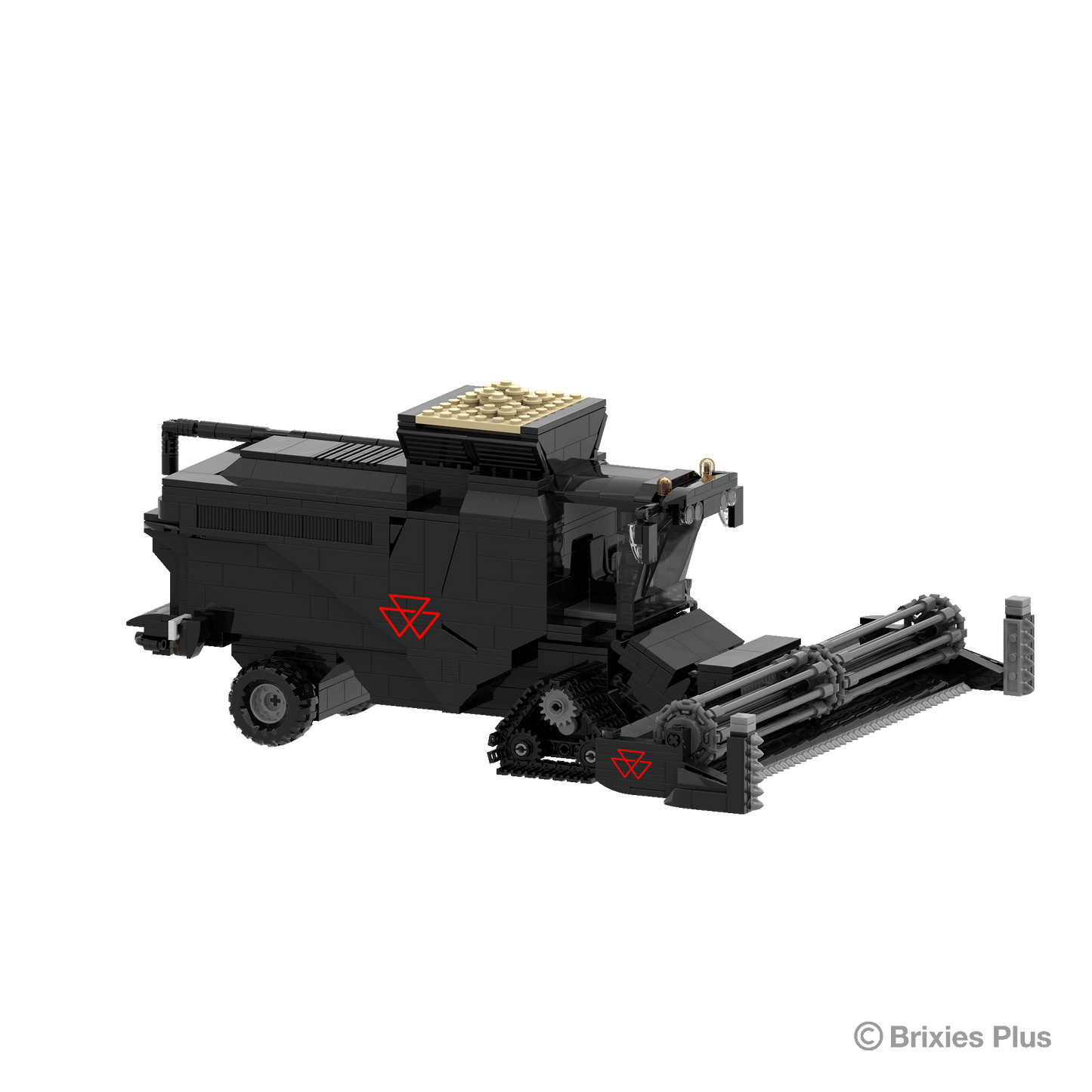 BRIXIES Plus Massey Ferguson Ideal Mähdrescher - 1:32