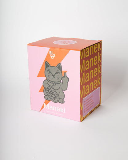 Chat Chanceux « Fuck » Rouge