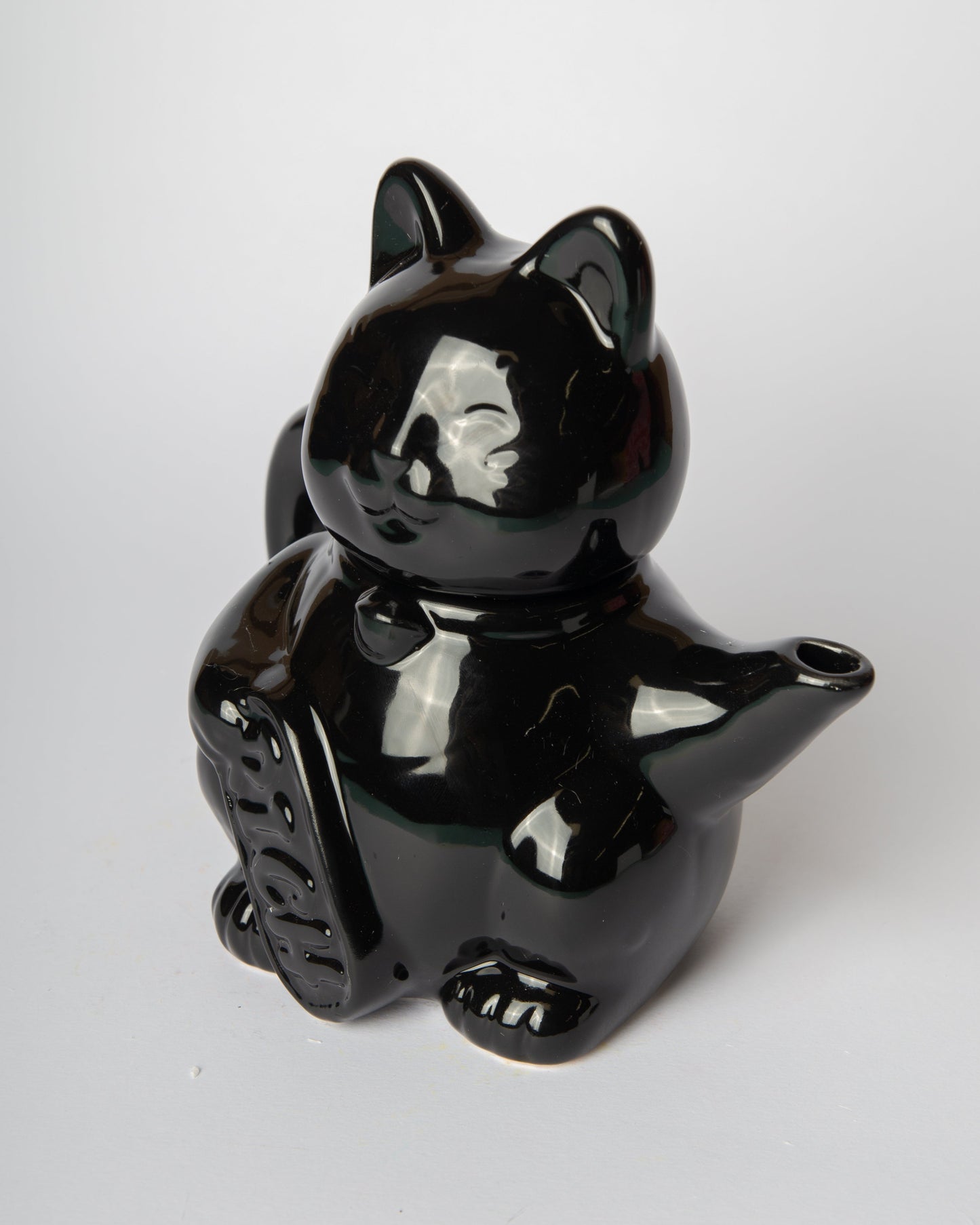 Théière Chat Chanceux Noir