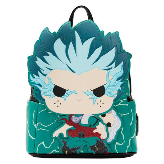 funko pop by loungefly my hero academia deku infinity glow cosplay mini backpack loungefly