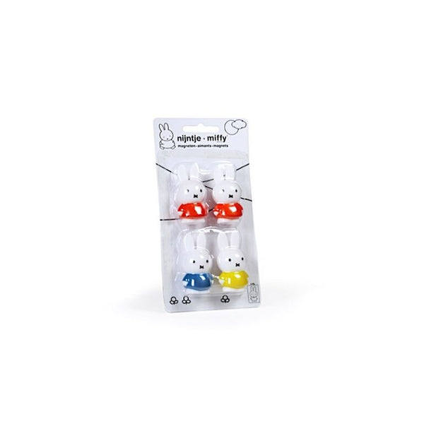 Magneti Miffy Rabbit, confezione da 4 
