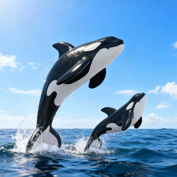 Porte-clés Orque Meta[l]morphose – vue secondaire
