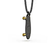 Skateboard Necklace