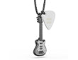 Halskette Gitarre und Plektrum