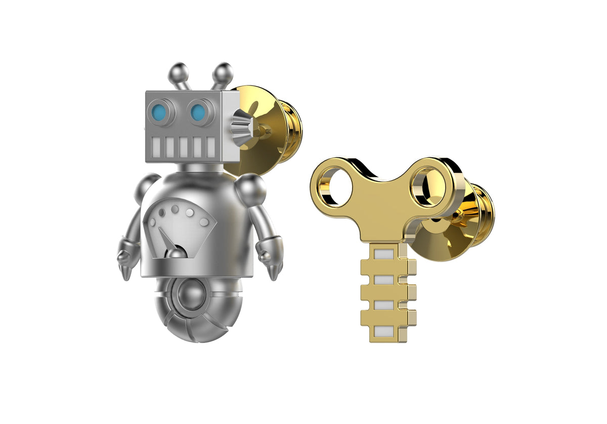 Spillo e chiavi del robot