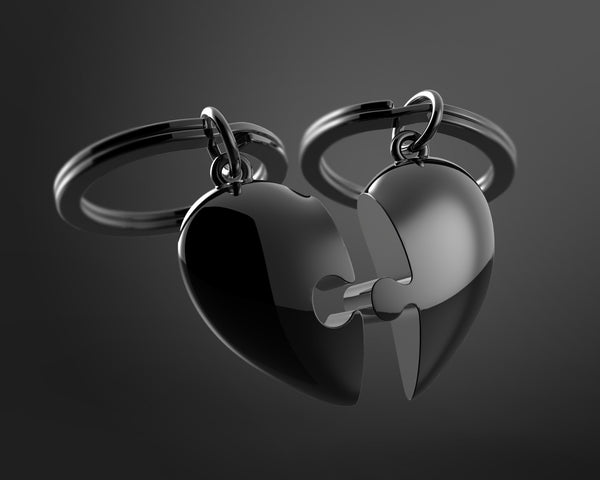 porte cles coeurs 1