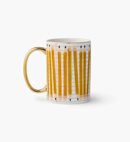 Mug en porcelaine - Crayons