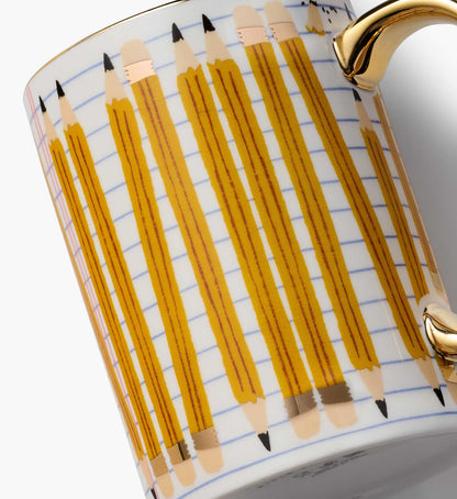 Mug en porcelaine - Crayons