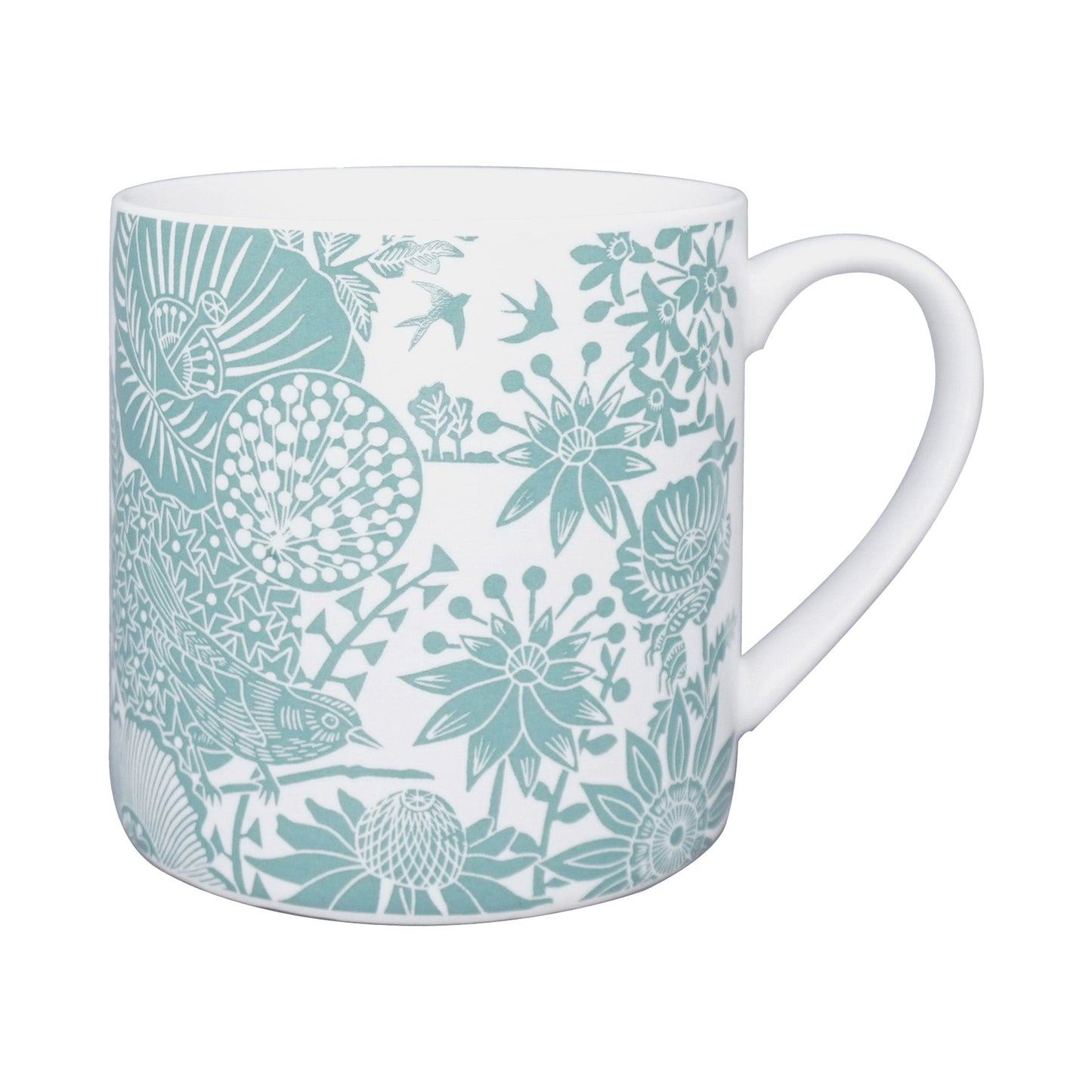 Mug Kate Heiss - bleu poudré - 310 ml
