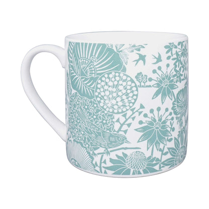 Mug Kate Heiss - bleu poudré - 310 ml