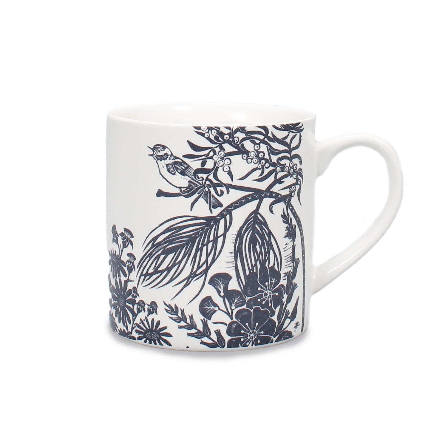 Mug Kate Heiss Woodland Navy - 310 ml