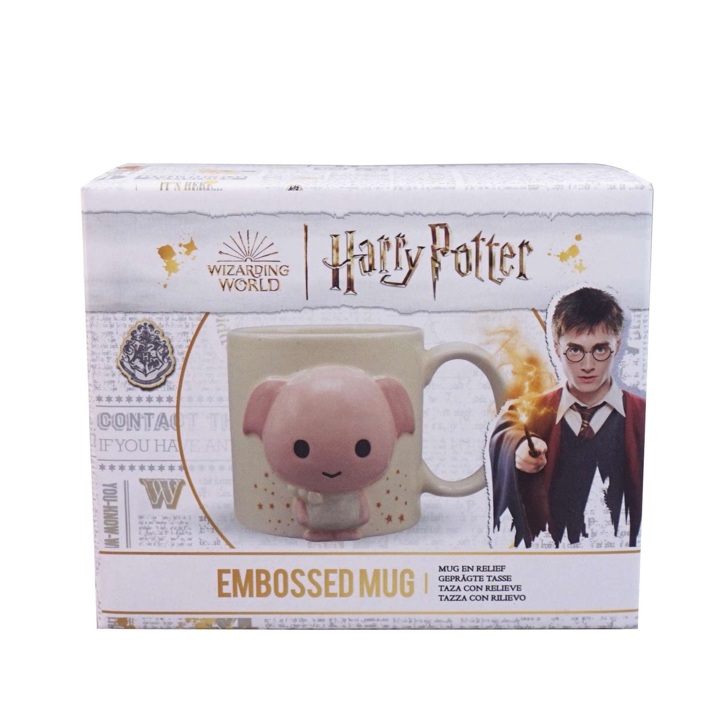 Mug Harry Potter - en carton gaufré 350 ml Kawaii Dobby