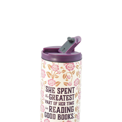 Mug de voyage en métal La Belle et la Bête - 350 ml