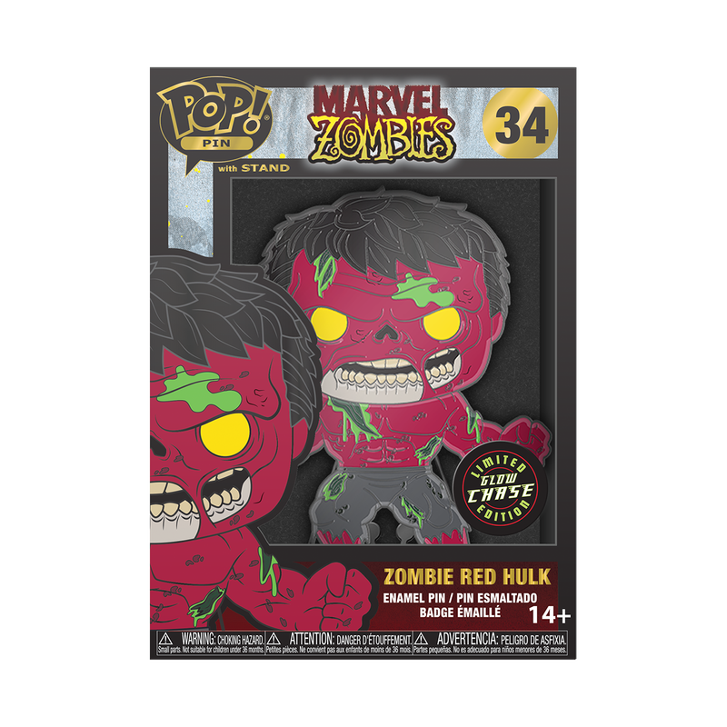pop pin zombie hulk glow 34