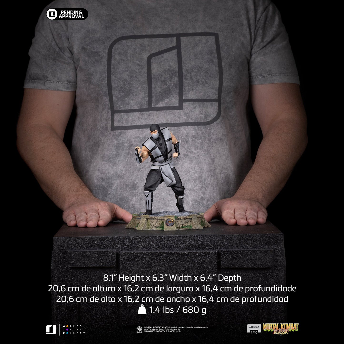 Statue Smoke (Ninjas Collection) - Mortal Kombat - Art Scale 1/10
