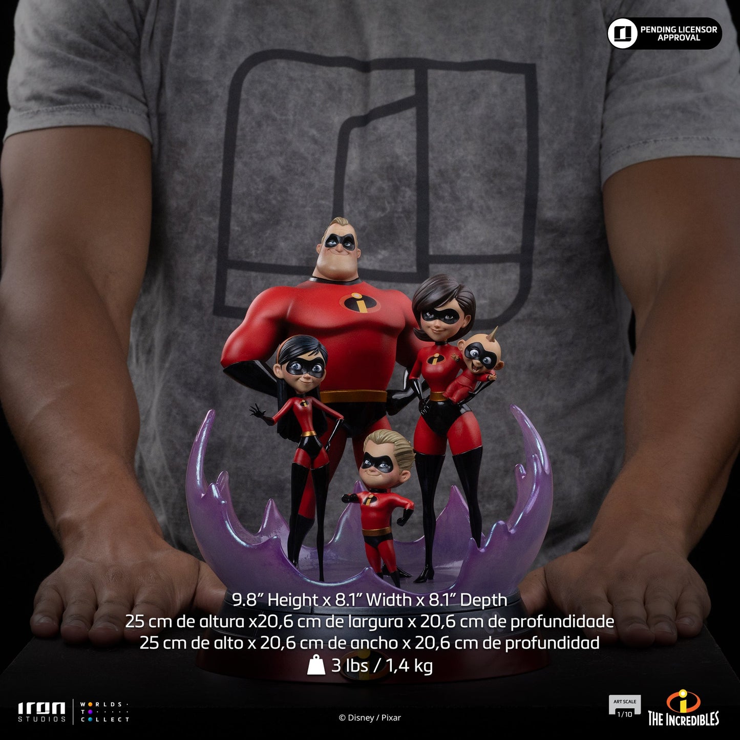 Pre-Order - The Incredibles Diorama Statue - The Incredibles - Art Scale 1/10 - Iron Studios