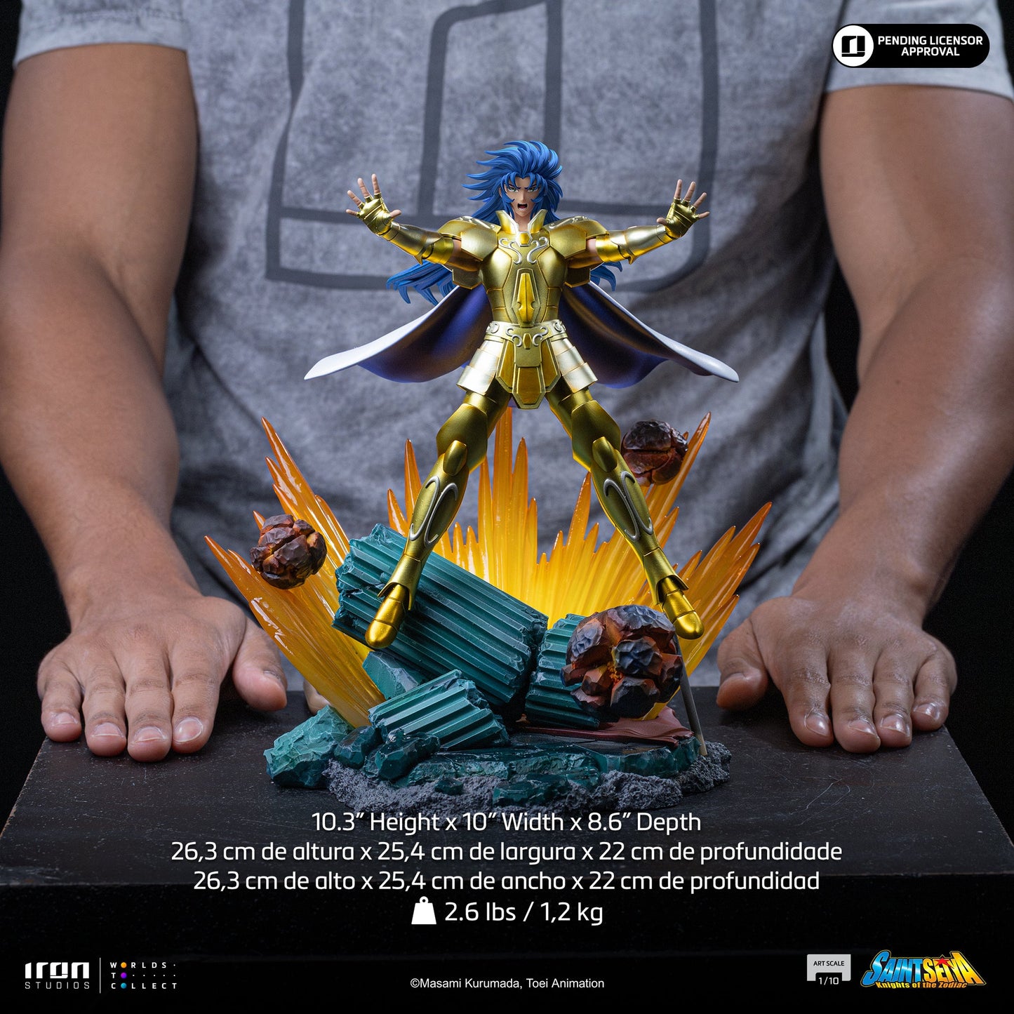 Statue Gemini Saga - Saint Seiya - Art Scale 1/10